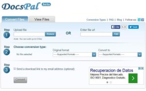 DocsPal DocsPal DocsPal: potente conversor de archivos multiformato