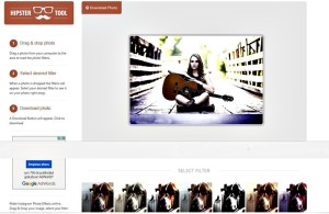 HipsterTool HipsterTool HipsterTool: utilidad web con muchos filtros para tus fotos