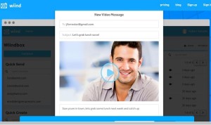 Wiind Wiind Wiind: graba y envía mensajes de vídeo por correo electrónico