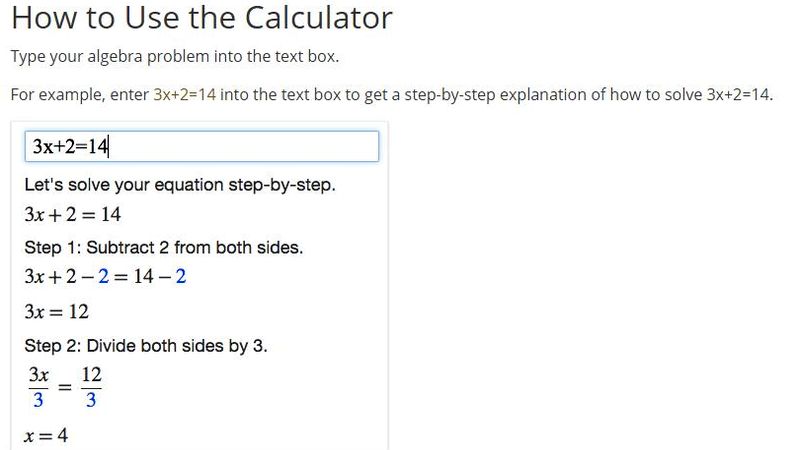 Aplicaciones web increíbles - Algebra Calculator Aplicaciones web increíbles Algebra Calculator 10 aplicaciones web increíbles que no sabías que existían