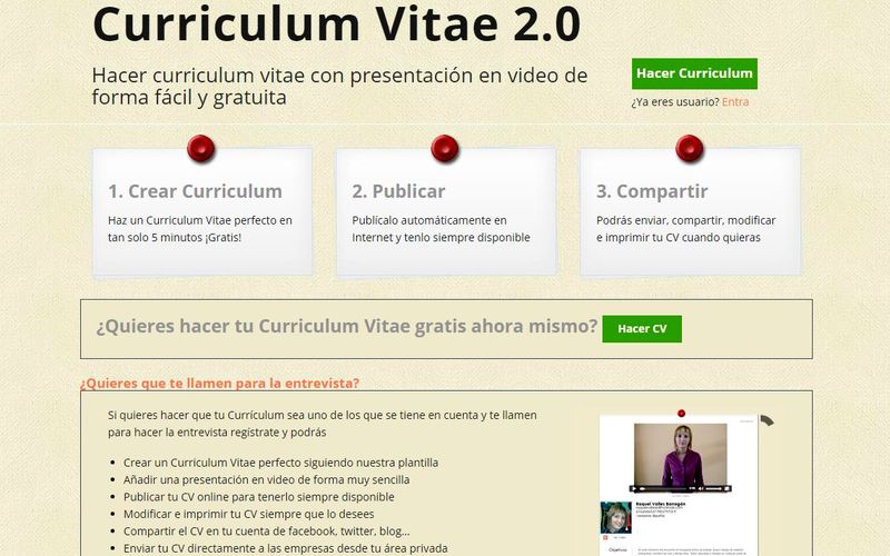 5 Paginas Para Crear Un Curriculum Vitae Profesional En Taringa