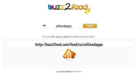 Buzz2Feed, Genera automáticamente el canal RSS de tus Buzz
