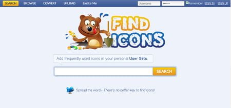 Find Icons, Buscador de iconos gratuitos
