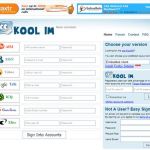 KoolIM, Mensajeria online para MSN, AIM, Yahoo, ICQ y mas