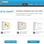 NeedtoMeet, Sencillo calendario online