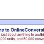 Online Conversion, Potente conversor de unidades que se atreve con todo