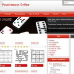 Pasatiempos Online: Crucigramas, Cruzadas, Sopas de letras, Sudokus y mas