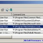 WhatInStartup, Software gratuito para gestionar procesos en el arranque de Windows
