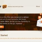 Blogtrottr, Suscribete a un feed por correo