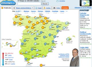 6 servicios web para ver la prevision meteorologica