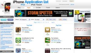iphoneapplicationlist