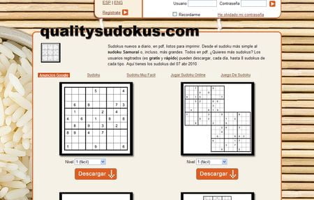 Qualitysudokus - Sudokus en pdf a diario