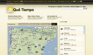 6 servicios web para ver la prevision meteorologica
