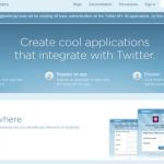 Twitter Developers, Crea y registra aplicaciones para Twitter