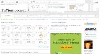 6 servicios web para ver la prevision meteorologica