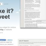 Like it? Tweet it!, Widget para escribir tweets desde tu blog o web