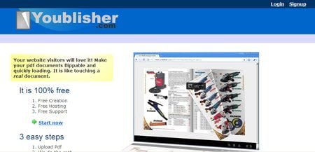 Youblisher, Publica tu propia revista online