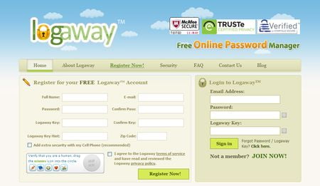Logaway - Recuerda y gestiona todas tus contraseñas, online y gratis