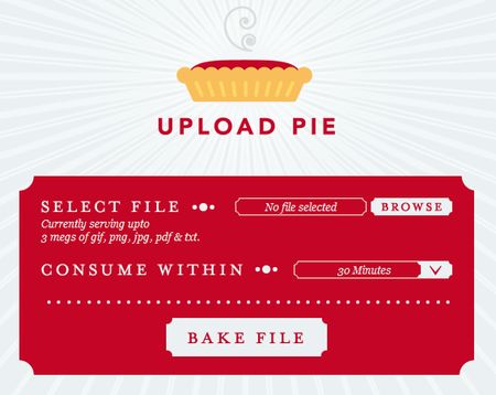 Upload Pie, Comparte archivos de forma temporal