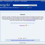 inogolo, Aprende pronunciacion en ingles de nombres, cosas y lugares