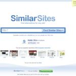 Similar Sites, Encontrando sitios similares a nuestros preferidos