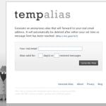 Tempalias, Otra opcion para disponer de un correo temporal