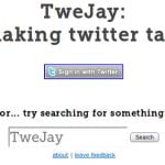 TweJay, App online que te lee los mensajes de Twitter