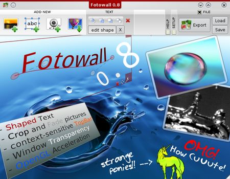 Fotowall, Crea tus propios wallpapers, caratulas y posters gratis