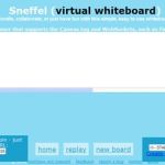 Sneffel, Pizarra virtual colaborativa y online