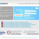 Cursomeca, Aprende o practica mecanografia online y gratis