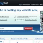 WhoisHostingThis, Conoce donde se hospeda un sitio web o blog