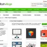 FlashVillage.com: Plantillas, Vectores, Logos y Tutoriales Flash gratuitos