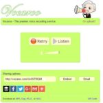 Vocaroo: graba y comparte audio online