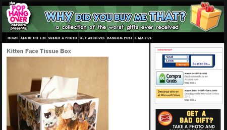 WhyDidYouBuyMeThat, Muestra al mundo el peor regalo que te hicieron en tu vida