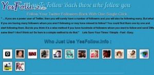YesFollow