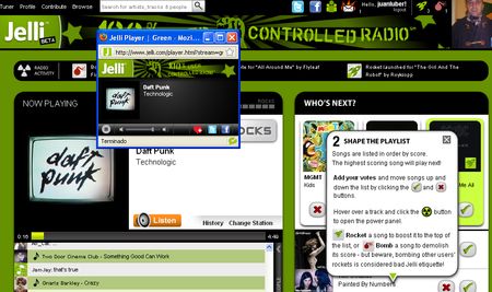 Jelli, Radio online donde los usuarios eligen los temas que sonaran