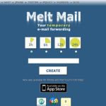 Melt Mail, Correo electronico temporal