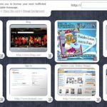 BeMyHomepage, Pagina de inicio con miniaturas de tus sitios favoritos