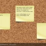 Corkboard, Tablon virtual para compartir notas tipo post-it en internet