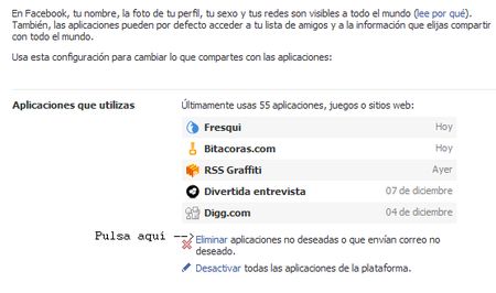 Aprende a borrar aplicaciones que ya no usas en Facebook