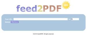 feed2PDF