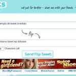 FlipTwits, Haz tus tweets mas divertidos invirtiendolos