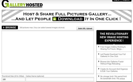 GalleryHosted: Crea, comparte y descarga galerias de imagenes gratis y sin limites