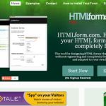 HTMLform, Aplicacion gratuita para crear formularios en HTML5