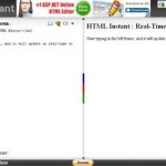 HTML Instant, Editor de HTML online con resultados en tiempo real