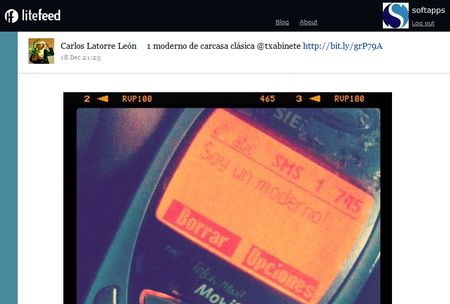 LiteFeed, Visualiza que se comparte tras los enlaces en Twitter