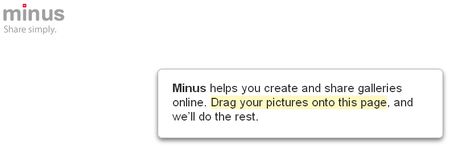 Min.us, La forma mas simple de crear y compartir galerias de imagenes