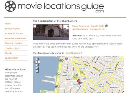 Movie Locations Guide, Localiza donde se grabaron tus peliculas o series preferidas