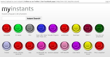 My instants!, Comparte divertidos audios en forma de botones