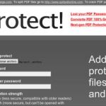 PDFProtect!, Protege tus documentos pdf con contraseña